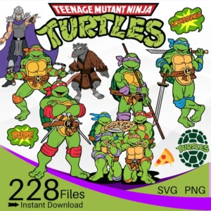 Ninja Turtles SVG Bundle, Ninja Turtles SVG