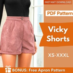 Wide Leg Shorts Sewing Pattern
