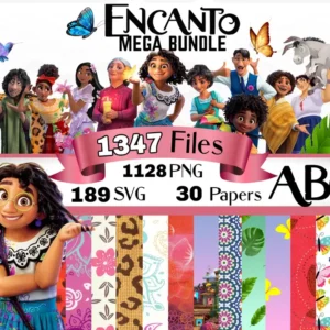 Encanto PNG Mega Clipart Bundle, Encanto SVG