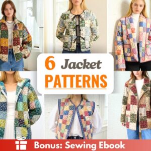 Quilted Jacket Sewing Patterns | Women Sewing Patterns